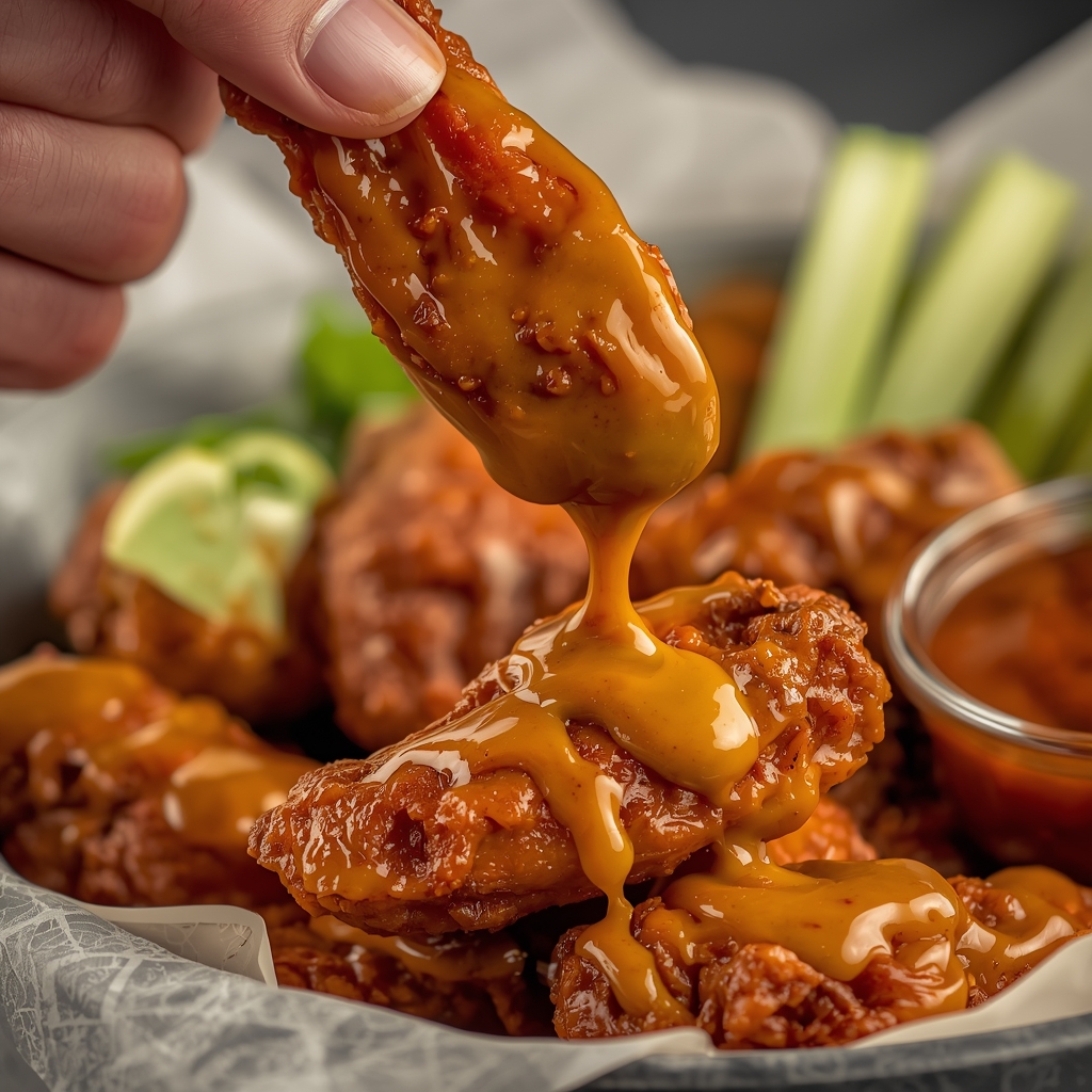 Honey Mustard Chicken Wing